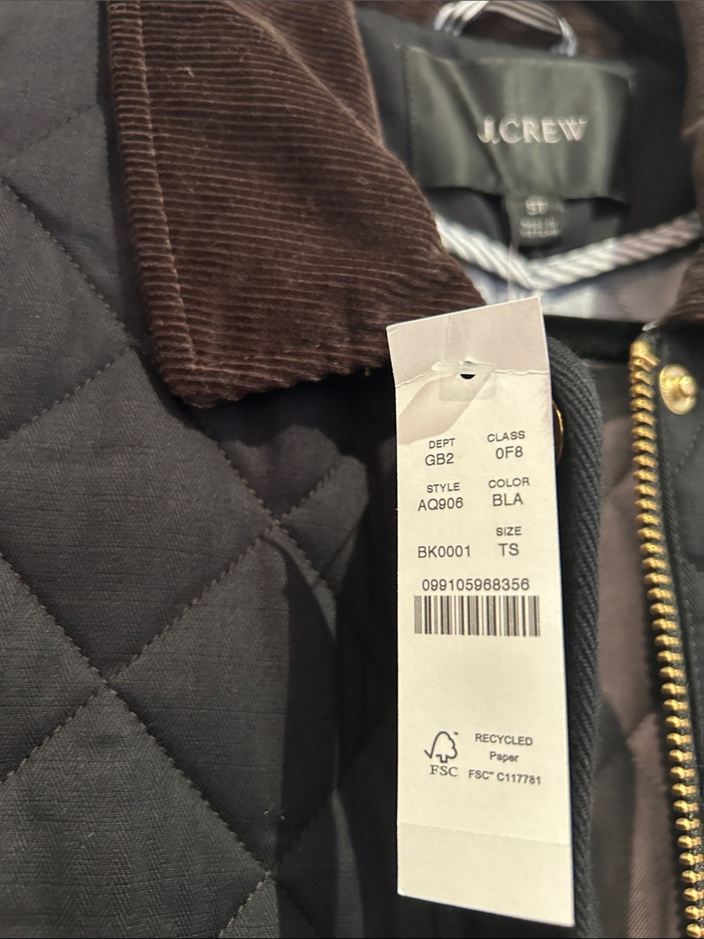 J.Crew Quilted Jacket - Picture 2 of 5